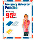 emergency waterproof poncho