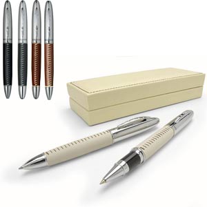 Balmain Milau - Leather Pen Sets
