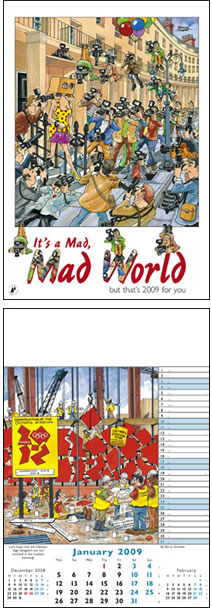 Its A Mad Mad World Wall Calendar