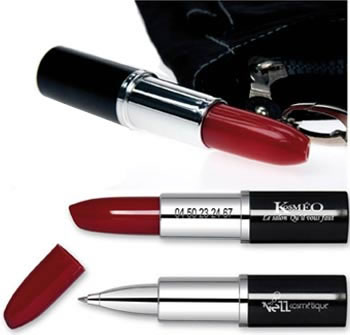 Ladies Pen - Lipstick Ballpen