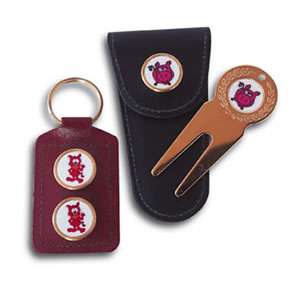 Key Fob and Pitchfork Pouch