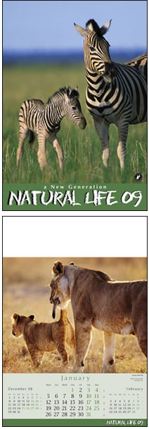 Natural Life Wall Calendar