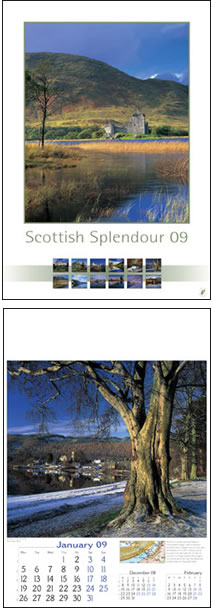 Scottish Splendour Wall Calendar