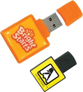 Square USB 2.0 Flash Drive