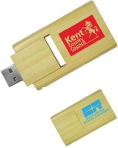 USB Flash Drive - Bamboo