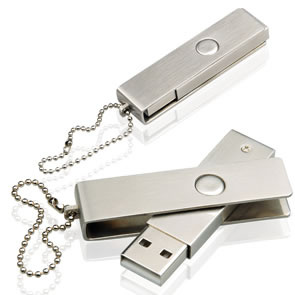 USB Memory Stick - Stainless Steel