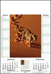 World Wildlife Memo Wall Calendar